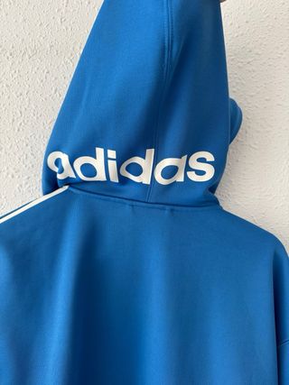 Chaqueta Adidas Azul con Cremallera