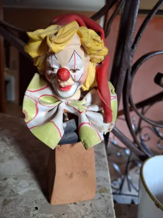 2 Clowns Terracotta Siciliana