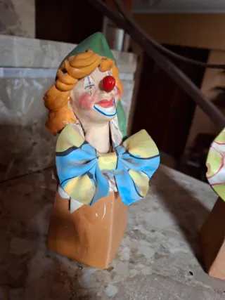 2 Clowns Terracotta Siciliana