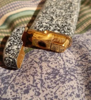 Encendedor Tombolli con rostro de Leonardo