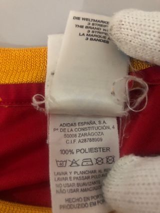 Camiseta España Mundial 2002 Raúl #7 Original