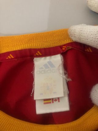 Camiseta España Mundial 2002 Raúl #7 Original