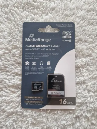 Memoria 6pz MicroSDHC 16GB con Adattatore