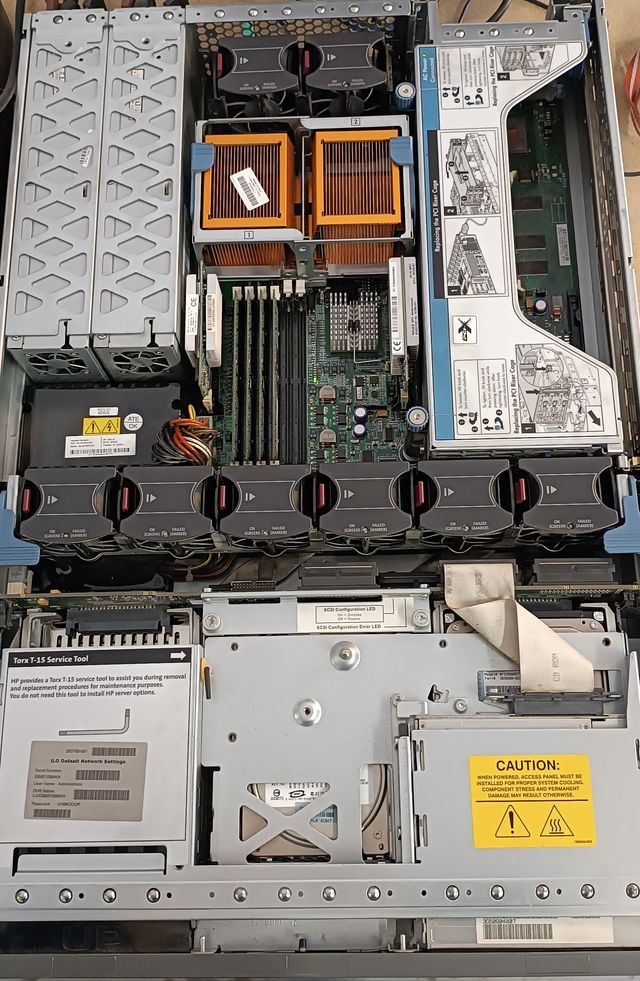 Servidor HP ProLiant DL380 G4 | 5 Discos SCSI