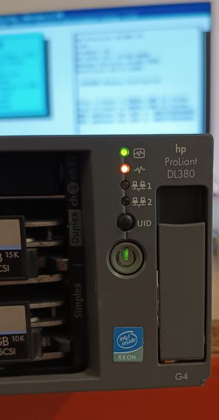 Servidor HP ProLiant DL380 G4 | 5 Discos SCSI