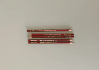 Lote 5 lápices nuevos Faber-Castell