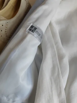 Traje de comunión de niño de lino