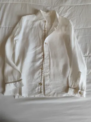 Traje de comunión de niño de lino