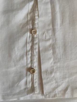 Traje de comunión de niño de lino