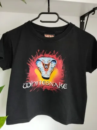 Camiseta Negra Whitesnake