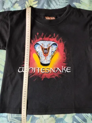 Camiseta Negra Whitesnake