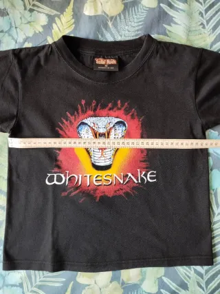 Camiseta Negra Whitesnake