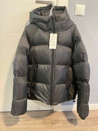 Plumífero Zara Gris Hombre