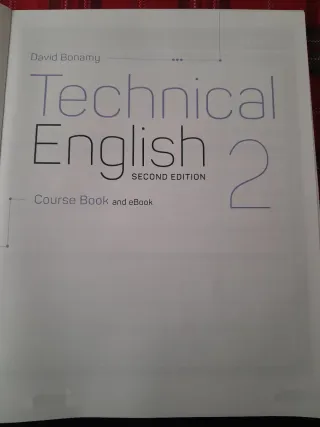 Libro "Technical English 2" de david bonamy, Nuevo