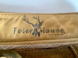 Pantalón corto cuero bávaro Lederhosen