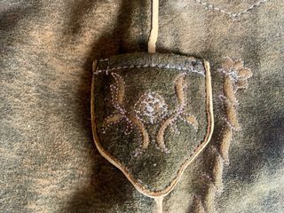 Pantalón corto cuero bávaro Lederhosen