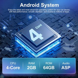 Autorradio Carplay Android Auto VW Golf