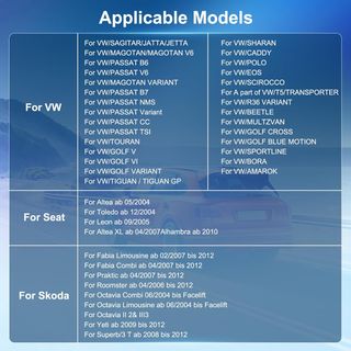 Autorradio Carplay Android Auto VW Golf