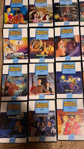 Colección Películas Infantiles DVD (Español)