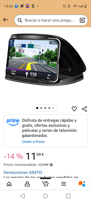 Soporte Coche Móvil