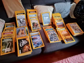 Revistas de National Geographic, años, 1997 a 2005