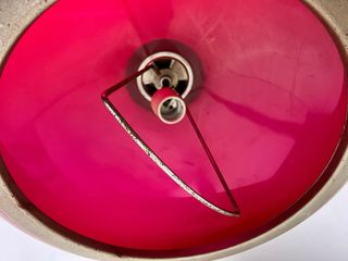 Lámpara Vintage Sube y Baja Roja