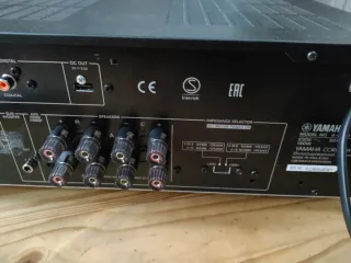 Amplificador Yamaha A-S301 Negro