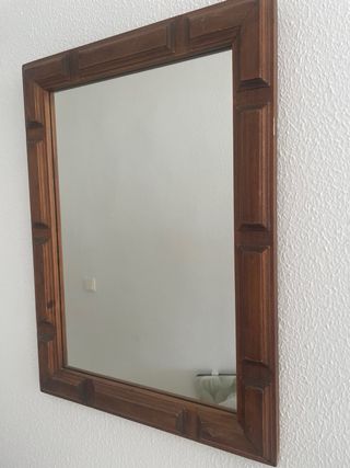 Perchero, espejo + mueble + escritorio vintage