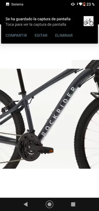 Bicicleta Rockrider MTB Travesía Expl 50