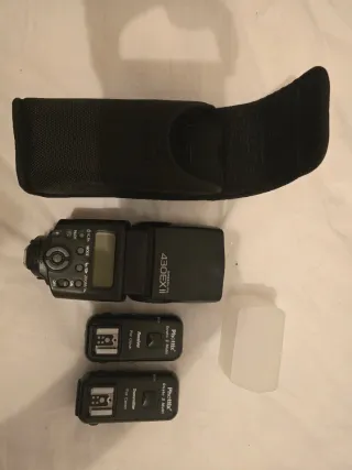 Canon 10-22mm + Flash 430EX II + Disparador + Difu