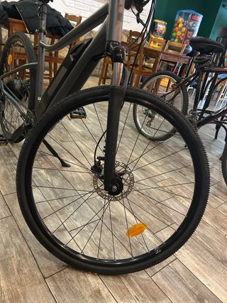 Bicicleta Eléctrica Riverside Gris