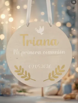 Círculo Comunión  Madera