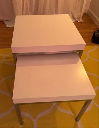 Mesas Nido IKEA Klubbo Blancas