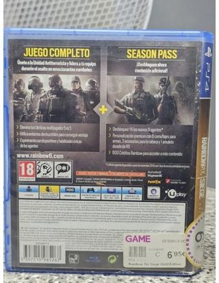 JUEGO PS4 Rainbows X: Siege