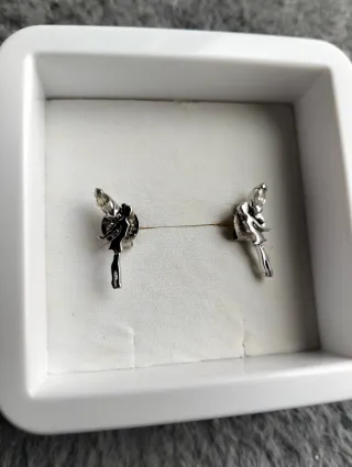 Pendientes Lotus Plata Campanilla