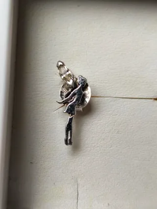 Pendientes Lotus Plata Campanilla