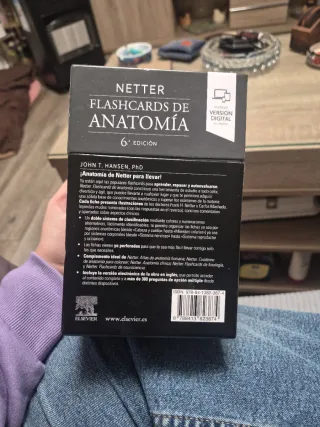 Netter. Flashcards de anatomía