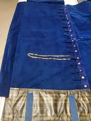 Organizador de Joyas Azul y Plateado