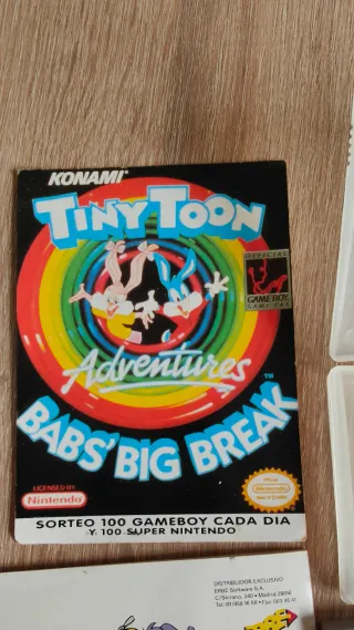 Tiny Toon Adventures juego completo Game Boy ERBE