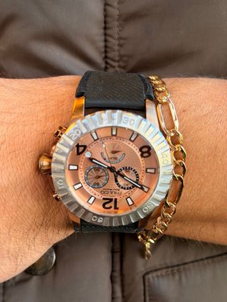 Mulco Bone Marine Reloj Dorado y Plateado