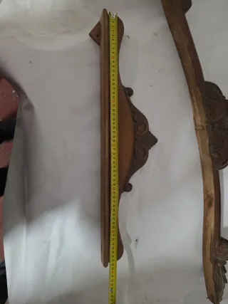 Copetes para muebles de madera tallada