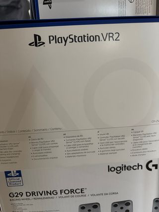 Gafas VR Sony PlayStation VR2 OLED 4K y cargador