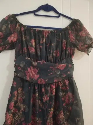 Mono gasa estampado floral