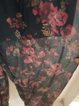 Mono gasa estampado floral