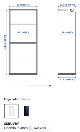 Estantería - IKEA Skruvby