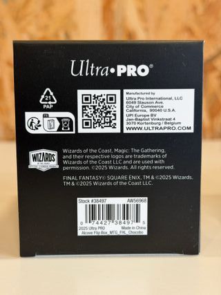 Chocobo Parade Deck Box Magic MTG FF Ultra PRO