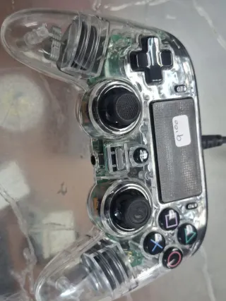 Mando transparente para PS4