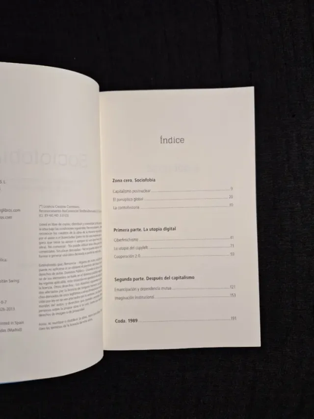 César Rendueles. Sociofobia