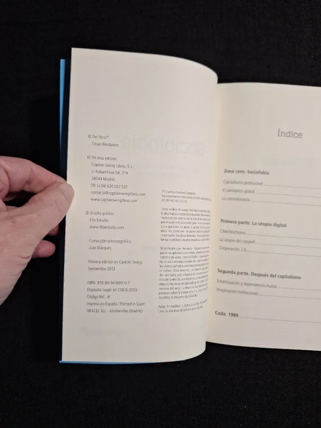 César Rendueles. Sociofobia