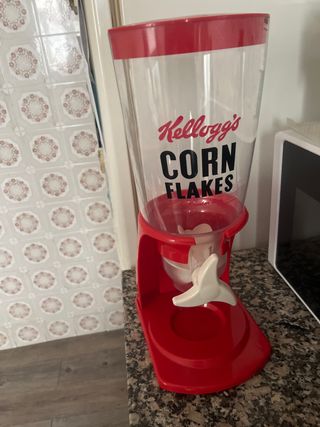 Dispensador Cereales Kellogg's Corn Flakes